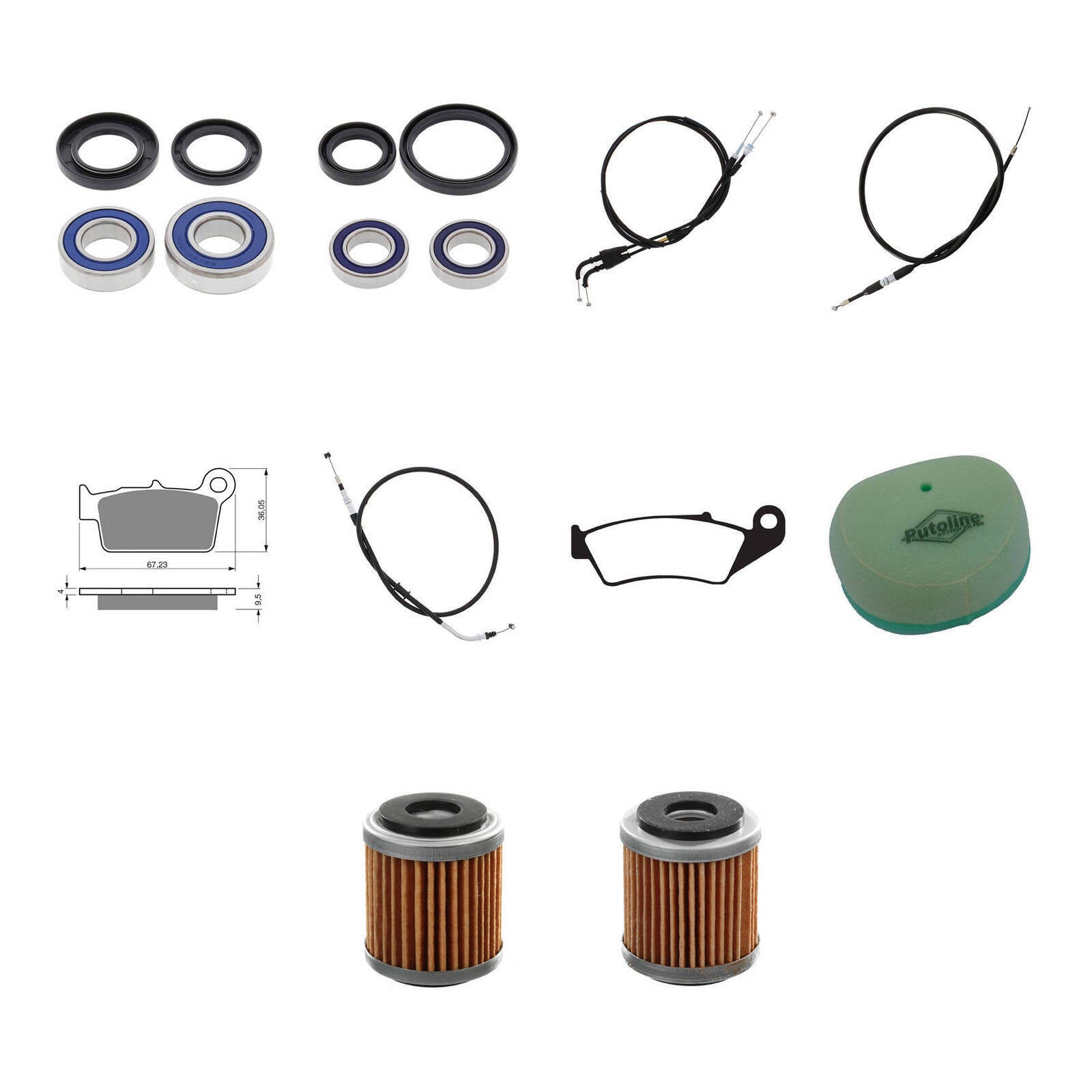 Yamaha Offroad Refurb Kit