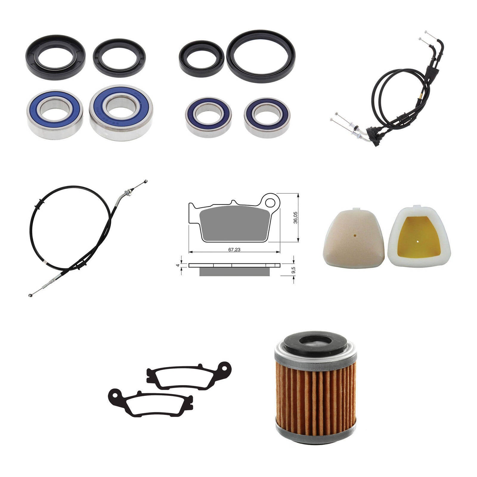Yamaha Offroad Refurb Kit