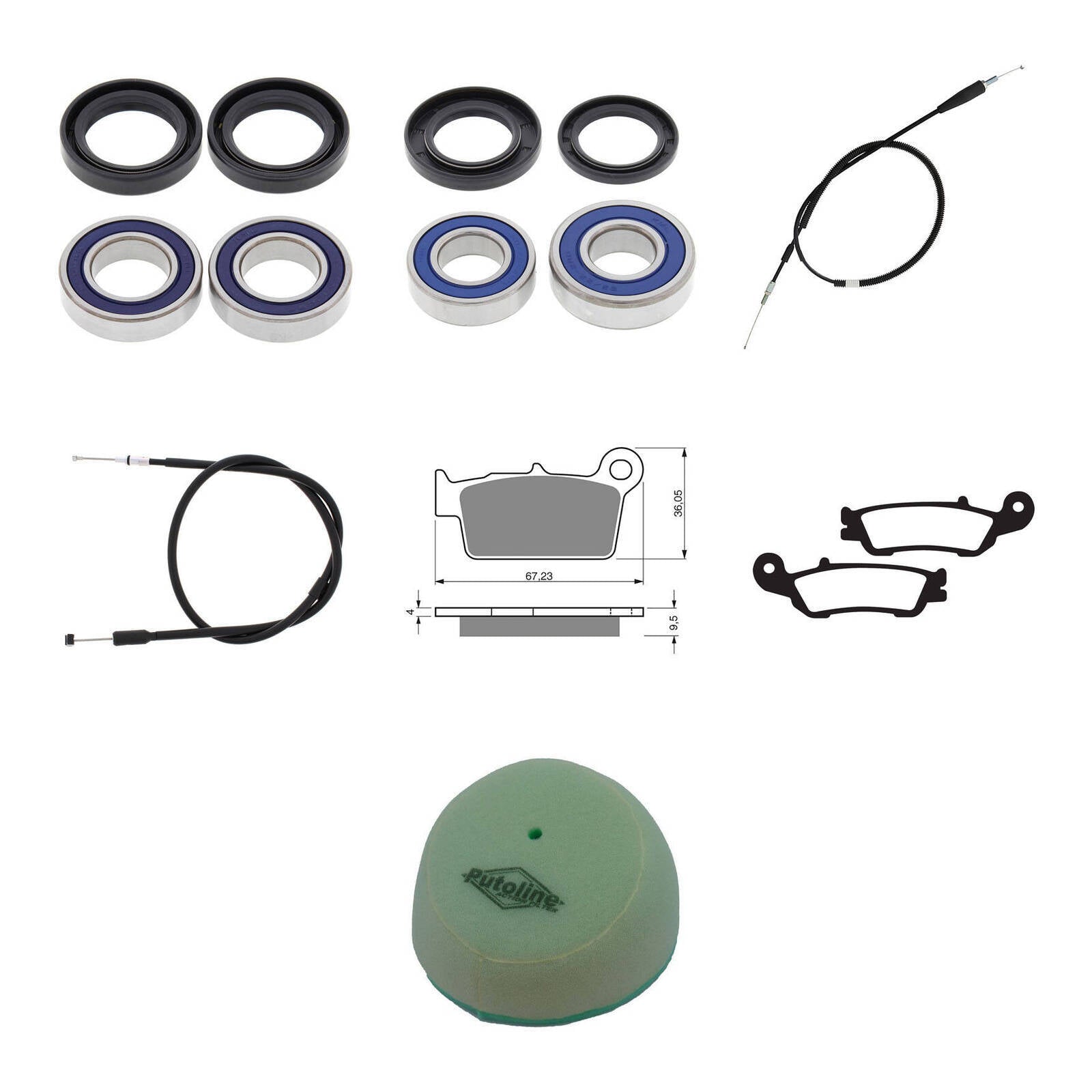 Yamaha Offroad Refurb Kit