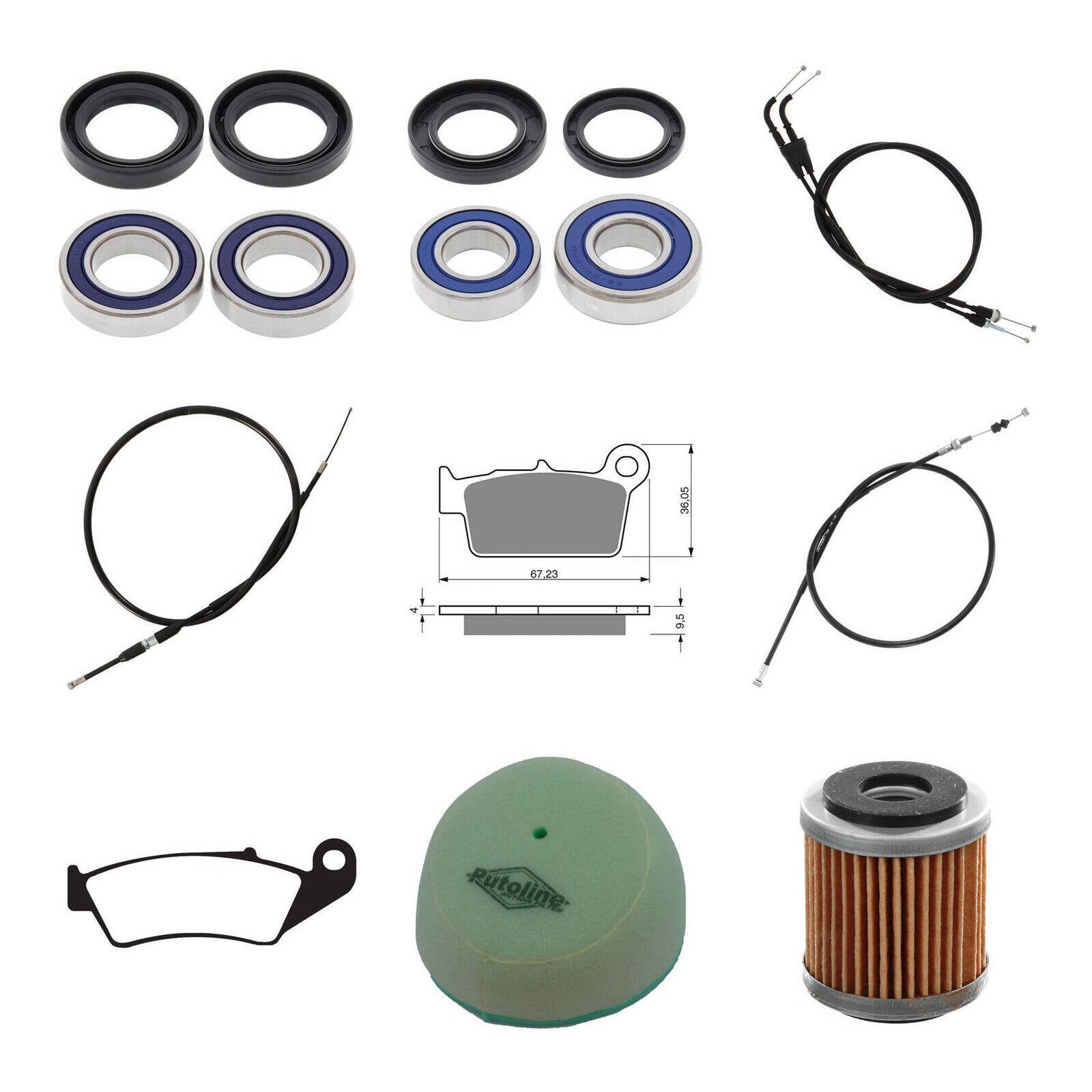 Yamaha Offroad Refurb Kit