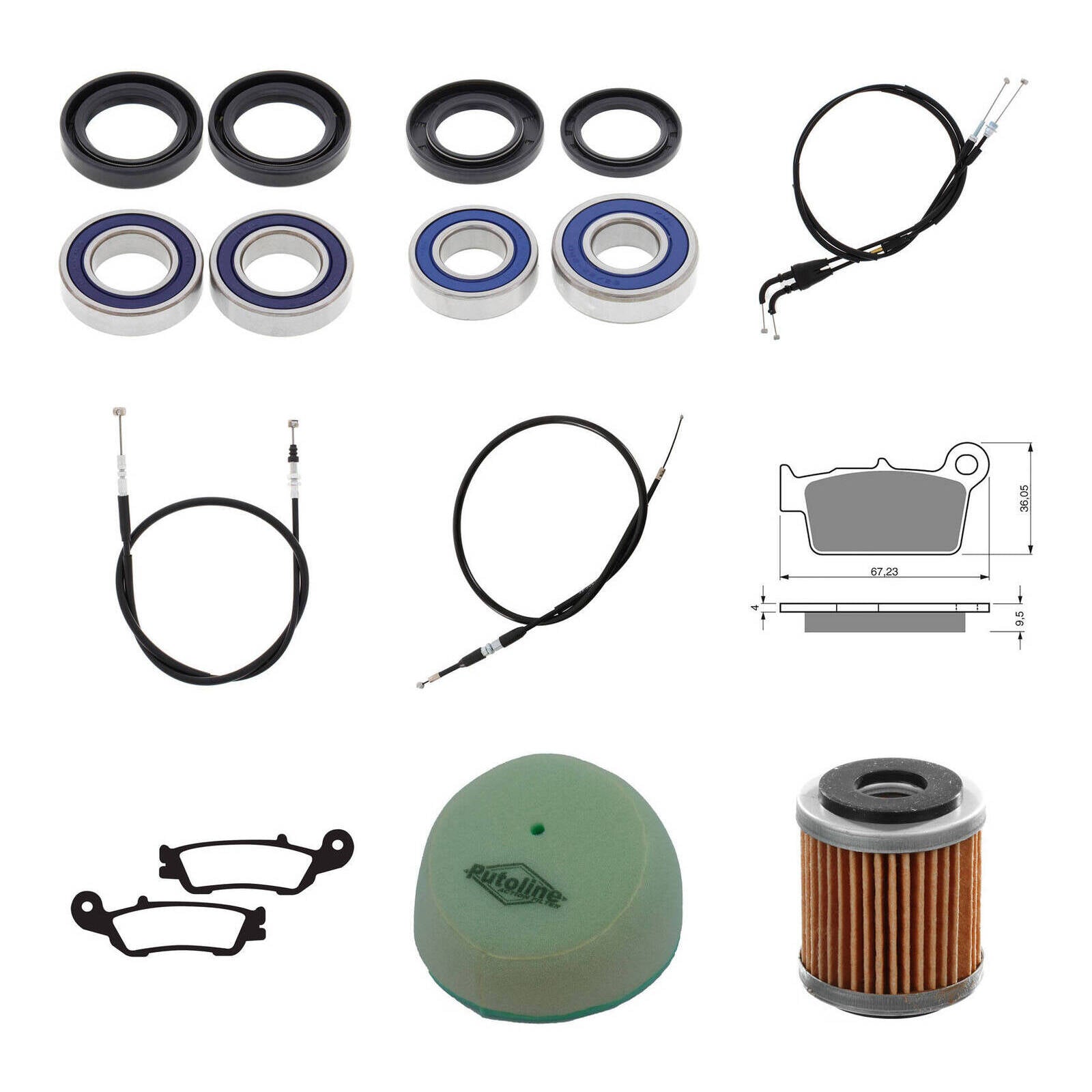 Yamaha Offroad Refurb Kit