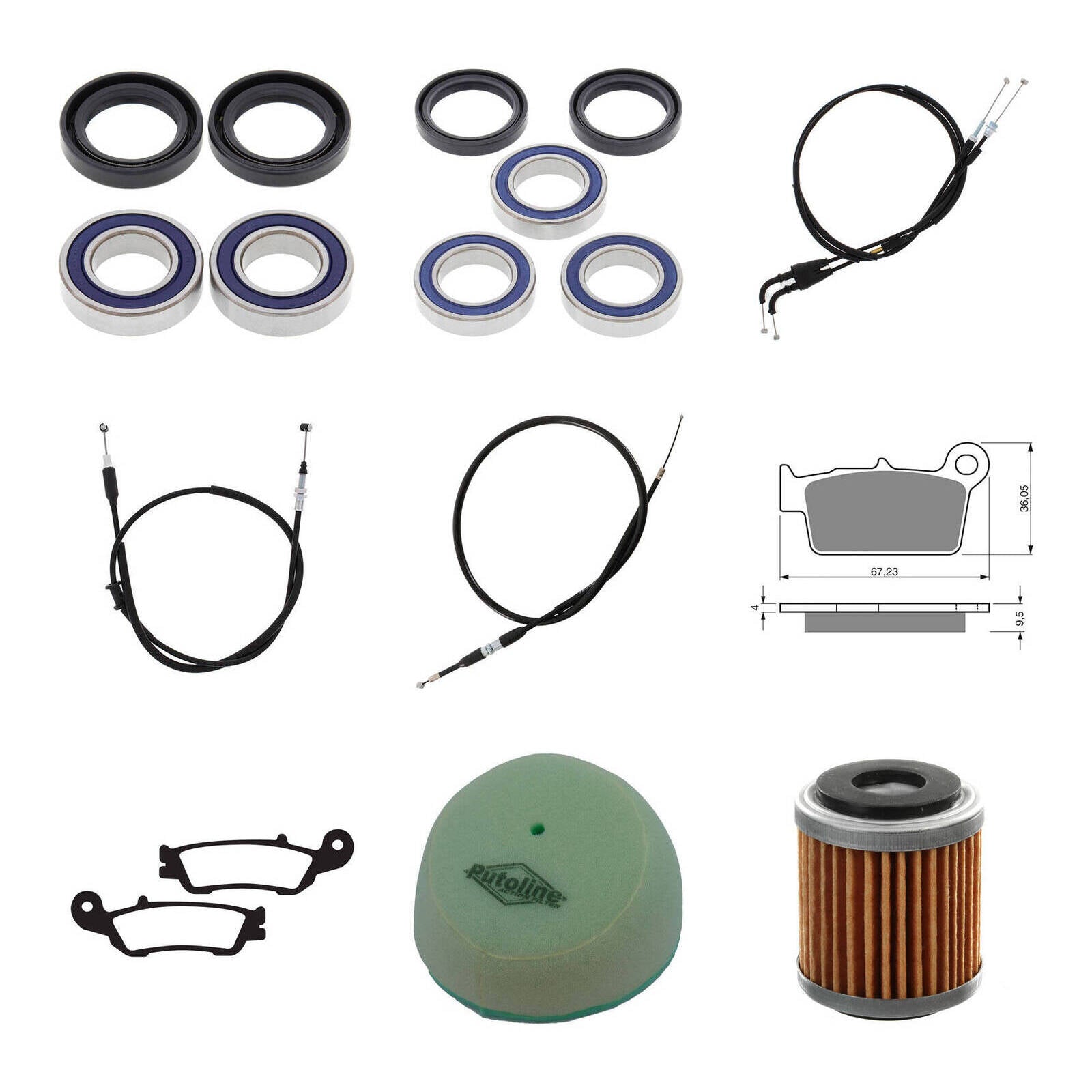 Yamaha Offroad Refurb Kit
