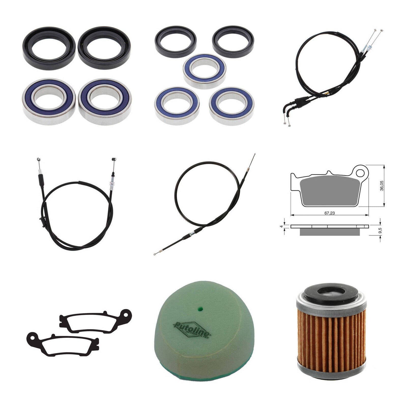 Yamaha Offroad Refurb Kit