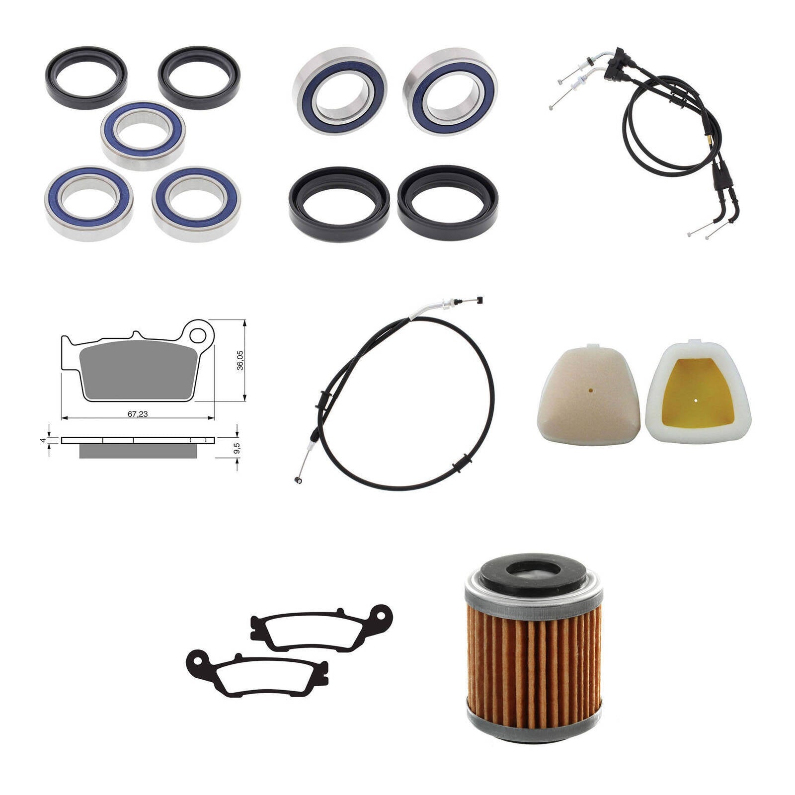Yamaha Offroad Refurb Kit
