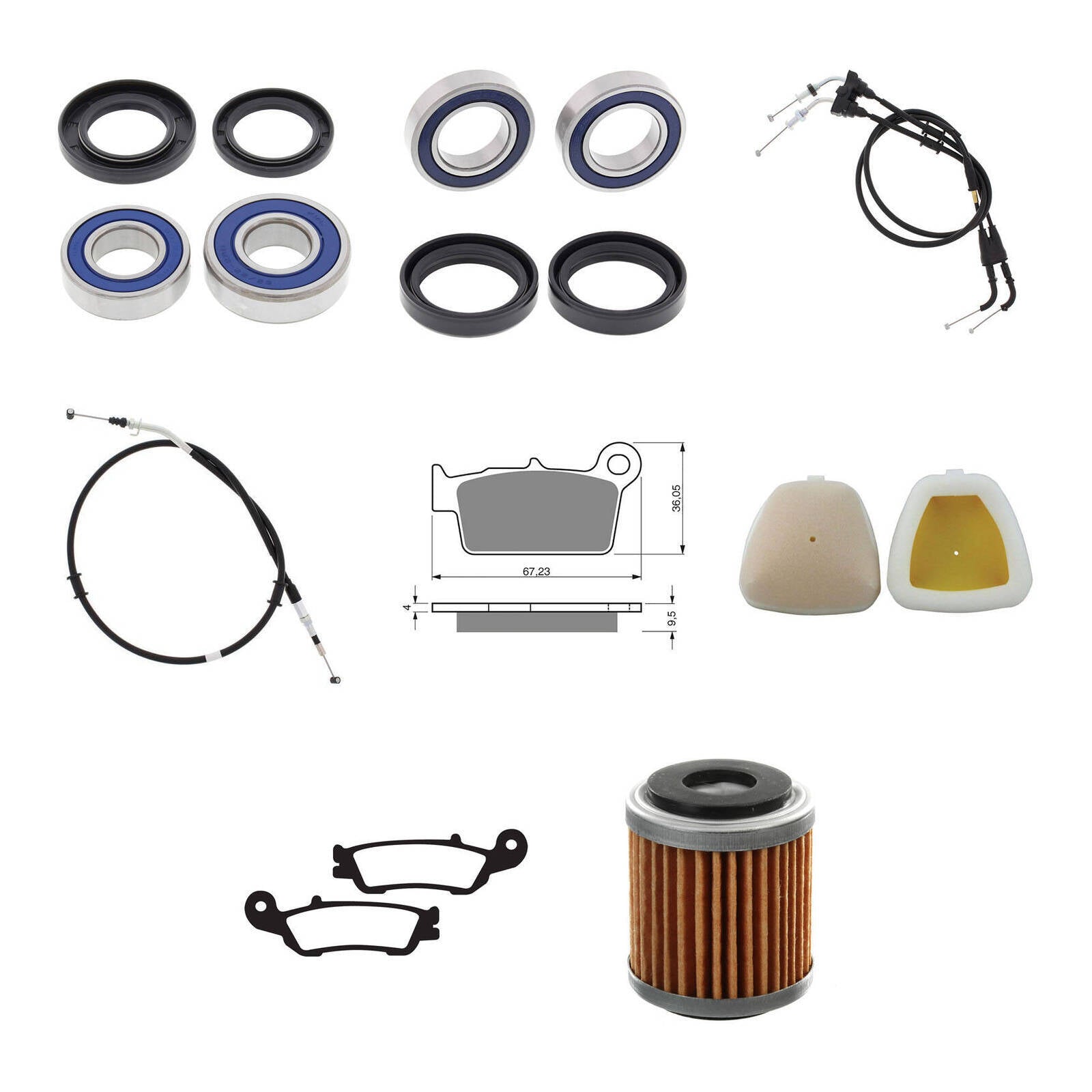 Yamaha Offroad Refurb Kit