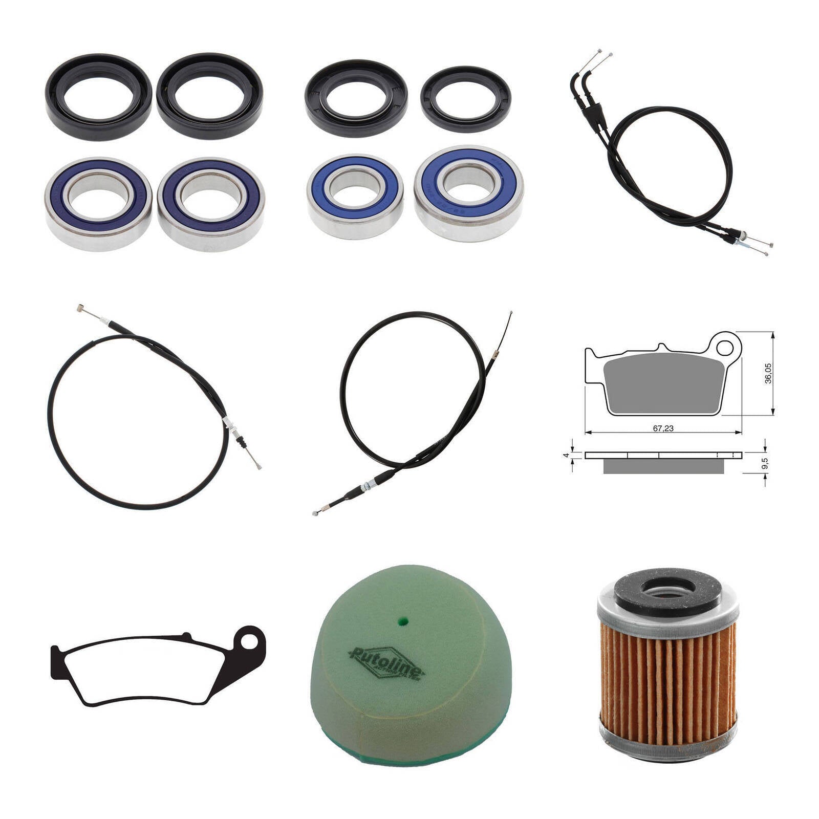 Yamaha Offroad Refurb Kit