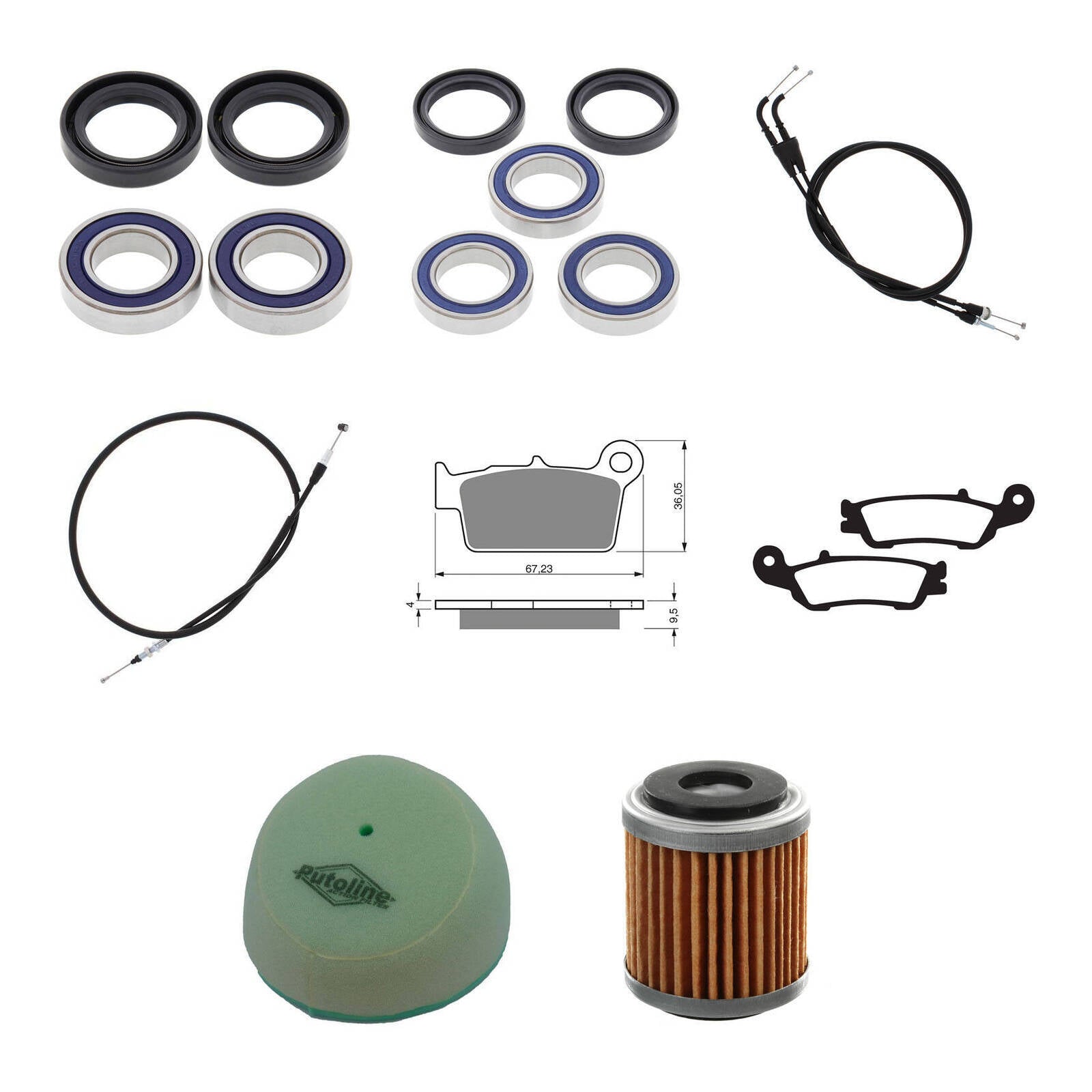 Yamaha Offroad Refurb Kit