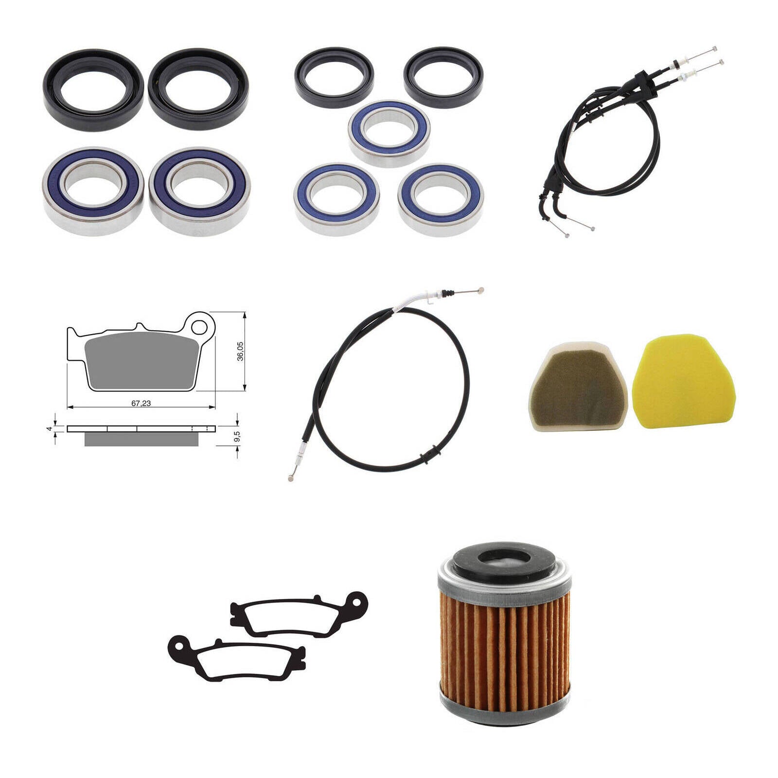 Yamaha Offroad Refurb Kit