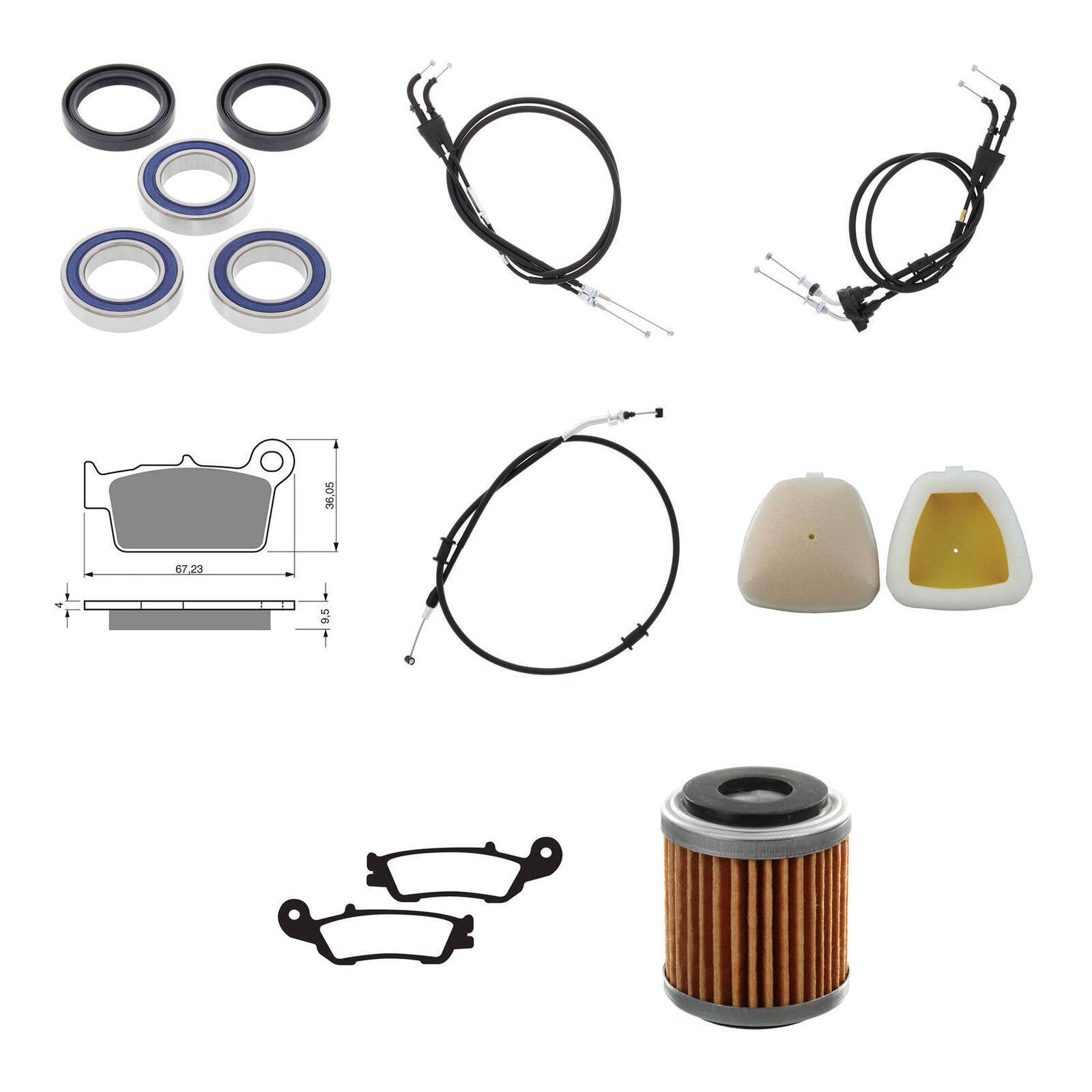 Yamaha Offroad Refurb Kit