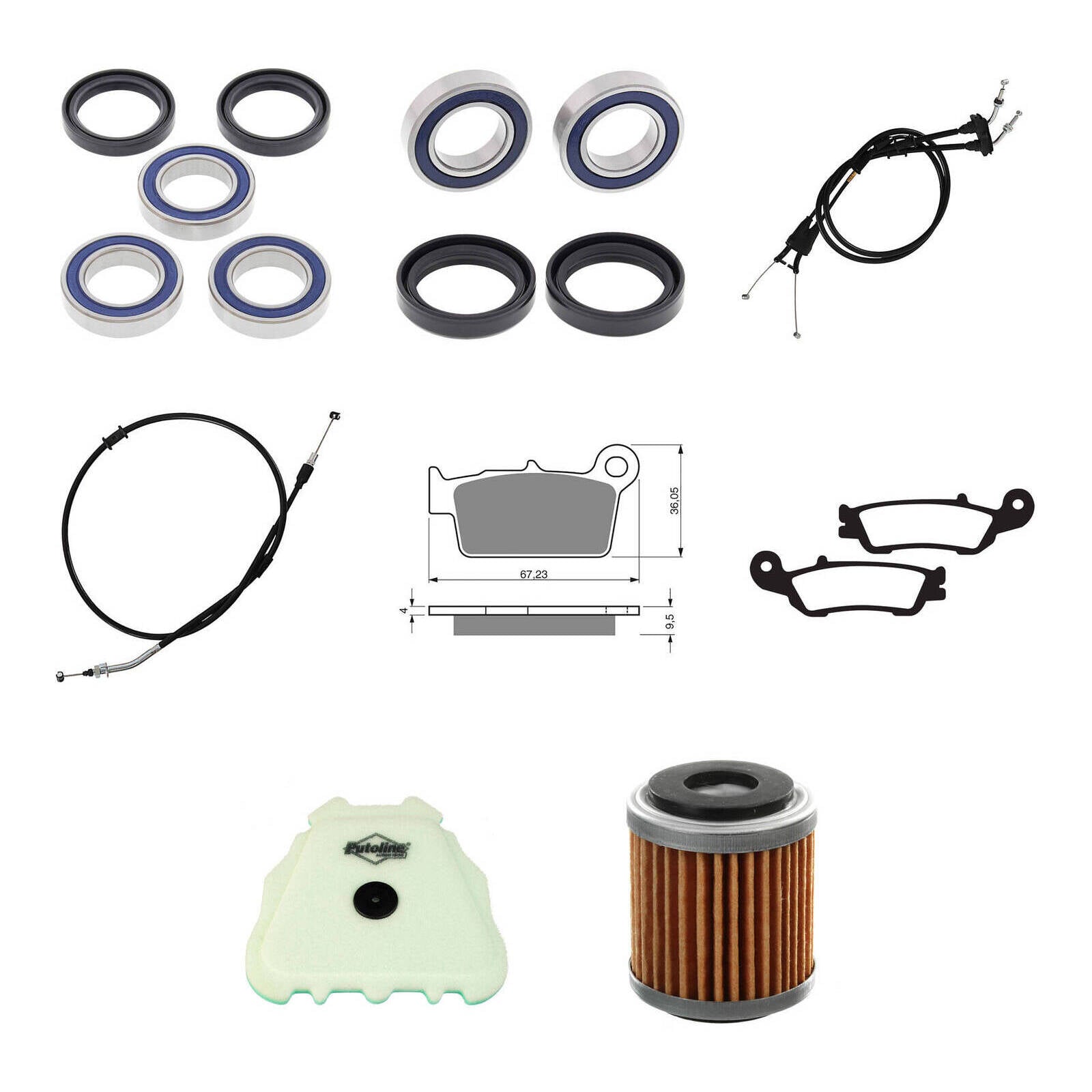 Yamaha Offroad Refurb Kit