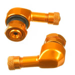 Whites 90 Degree Alloy Valve (Pair)