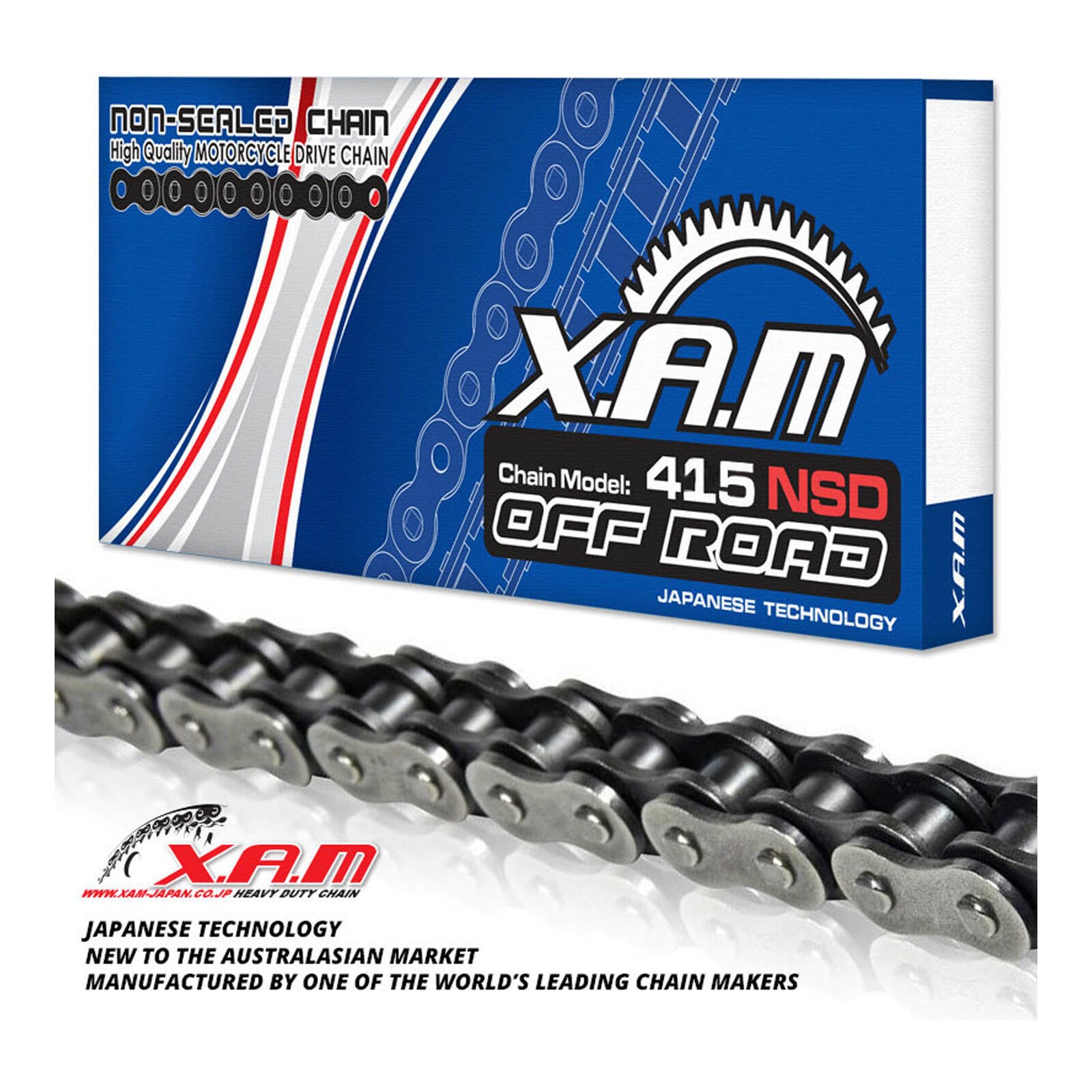 XAM 415NSD Non-Sealed Chain (120L)