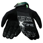 X-TECH BATTLE MECHANICS GLOVES BLK/GRN (MD) [ONC01]