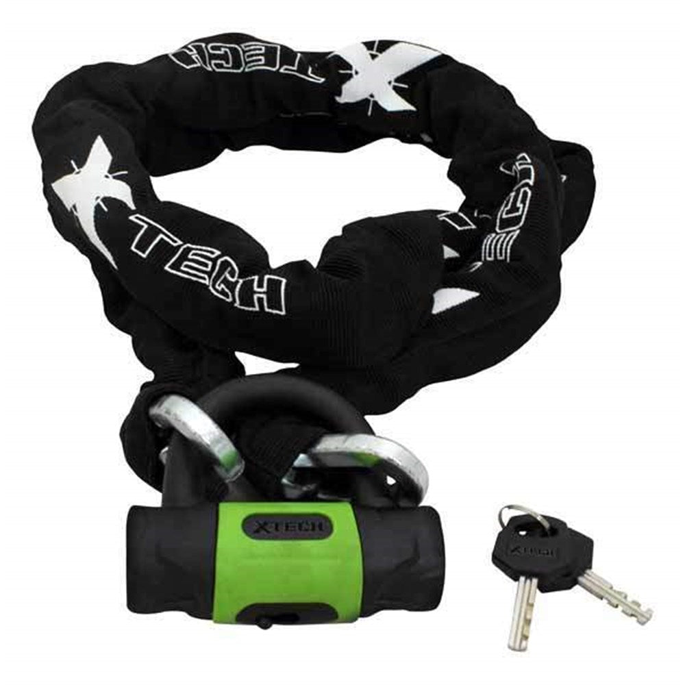 X-TECH HEAVY DUTY CHAIN & LOCK 1M [SPC01]