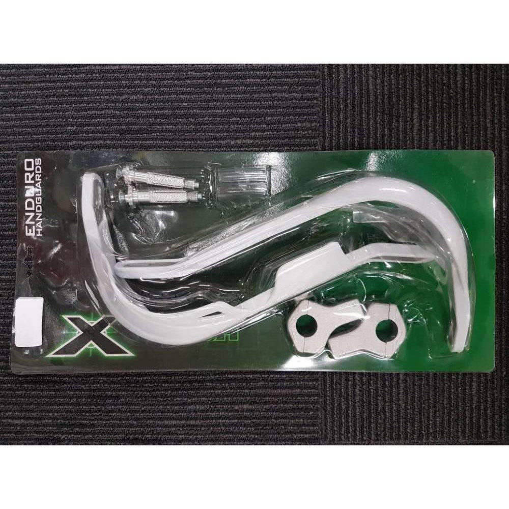 X TECH ENDURO H/GUARDS WHITE 