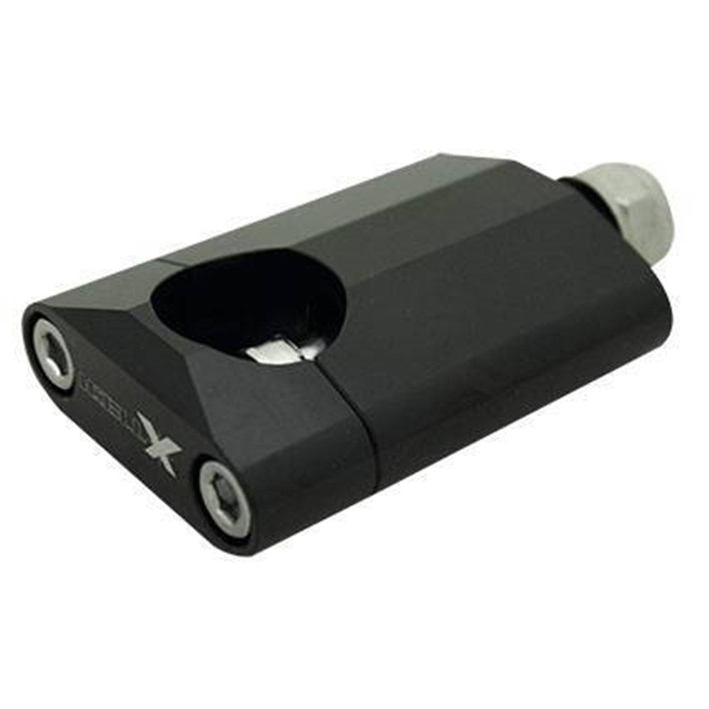X TECH MXC-2 BAR MOUNTS 28.6MM (1-1/8 ) 12MM BOLT BLACK - HEIGHT 60MM