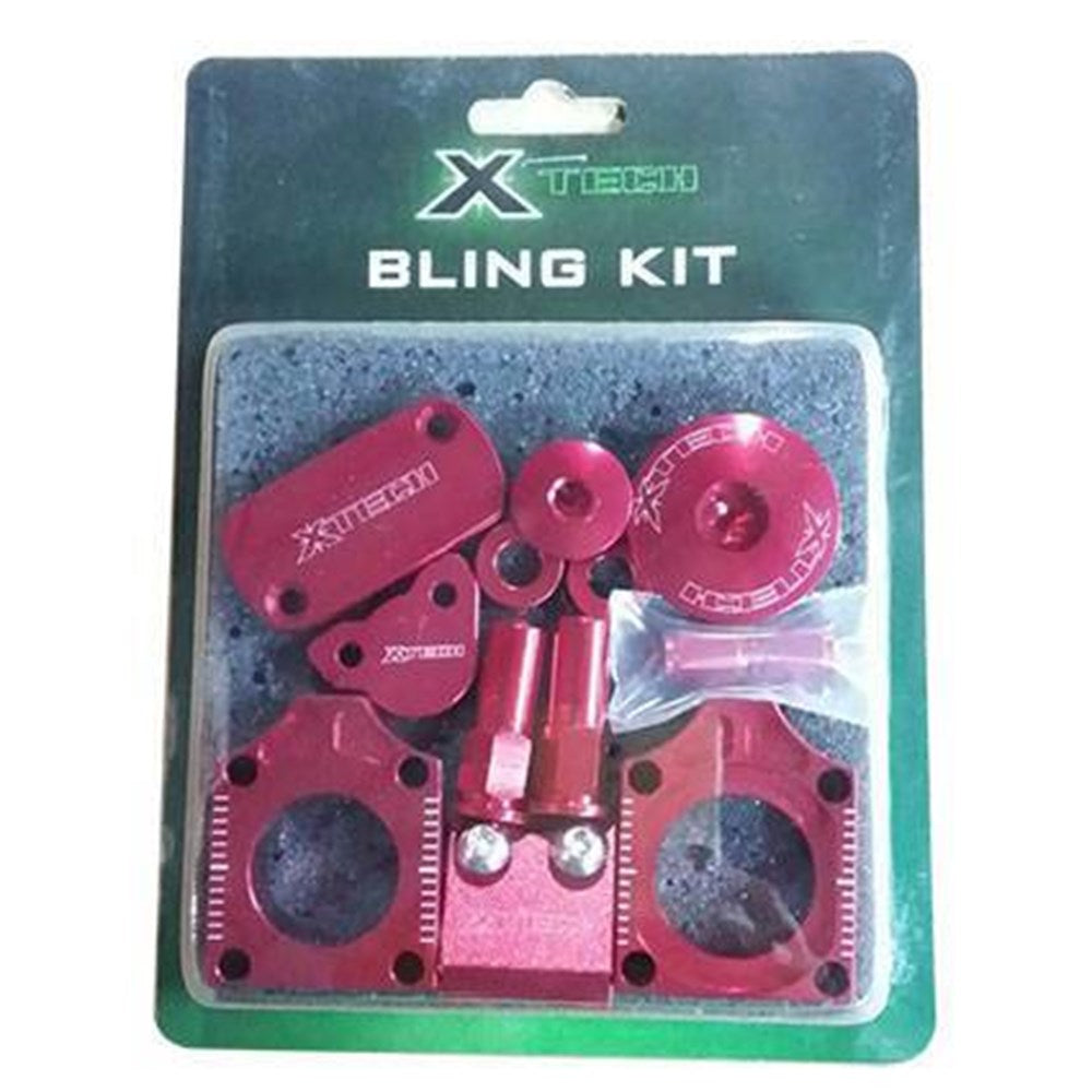 X TECH BLING KIT HONDA CRF250R/CRF450R 10-14 RED
