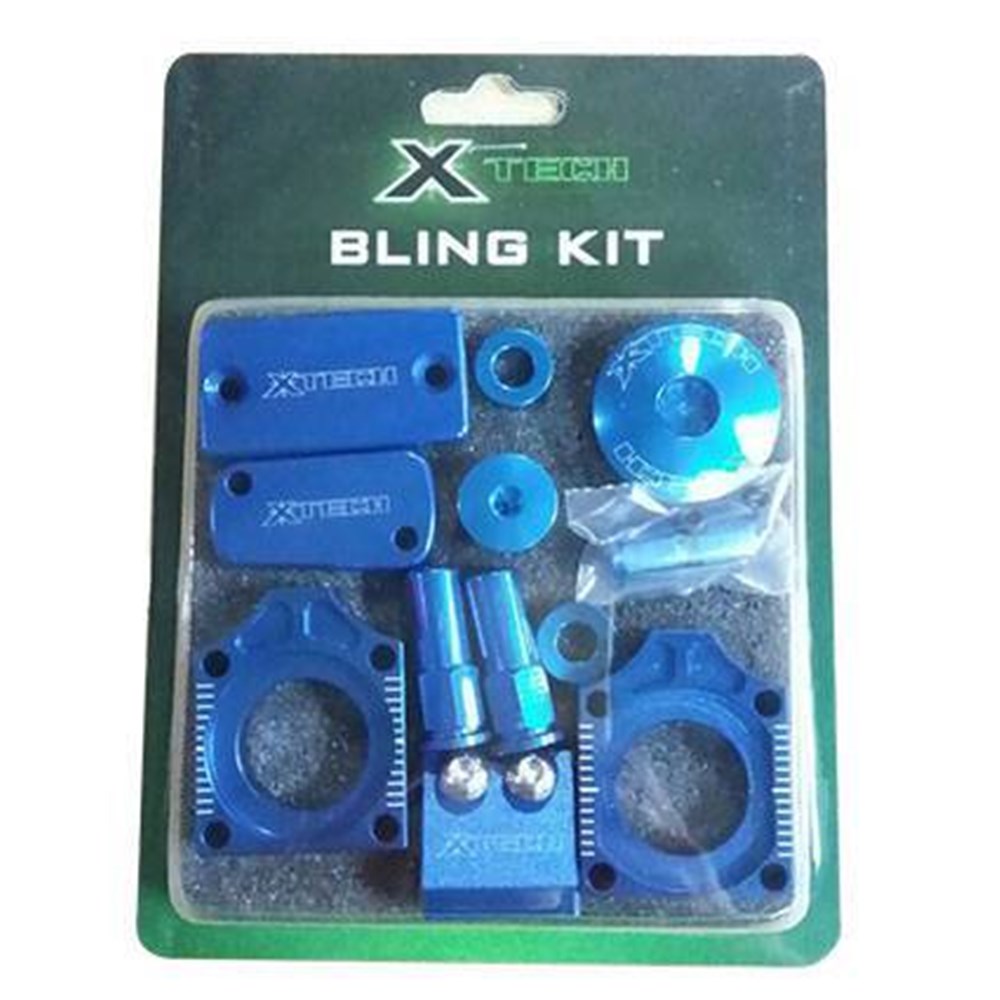 X TECH BLING KIT YAMAHA YZ250F 09-13 BLUE 