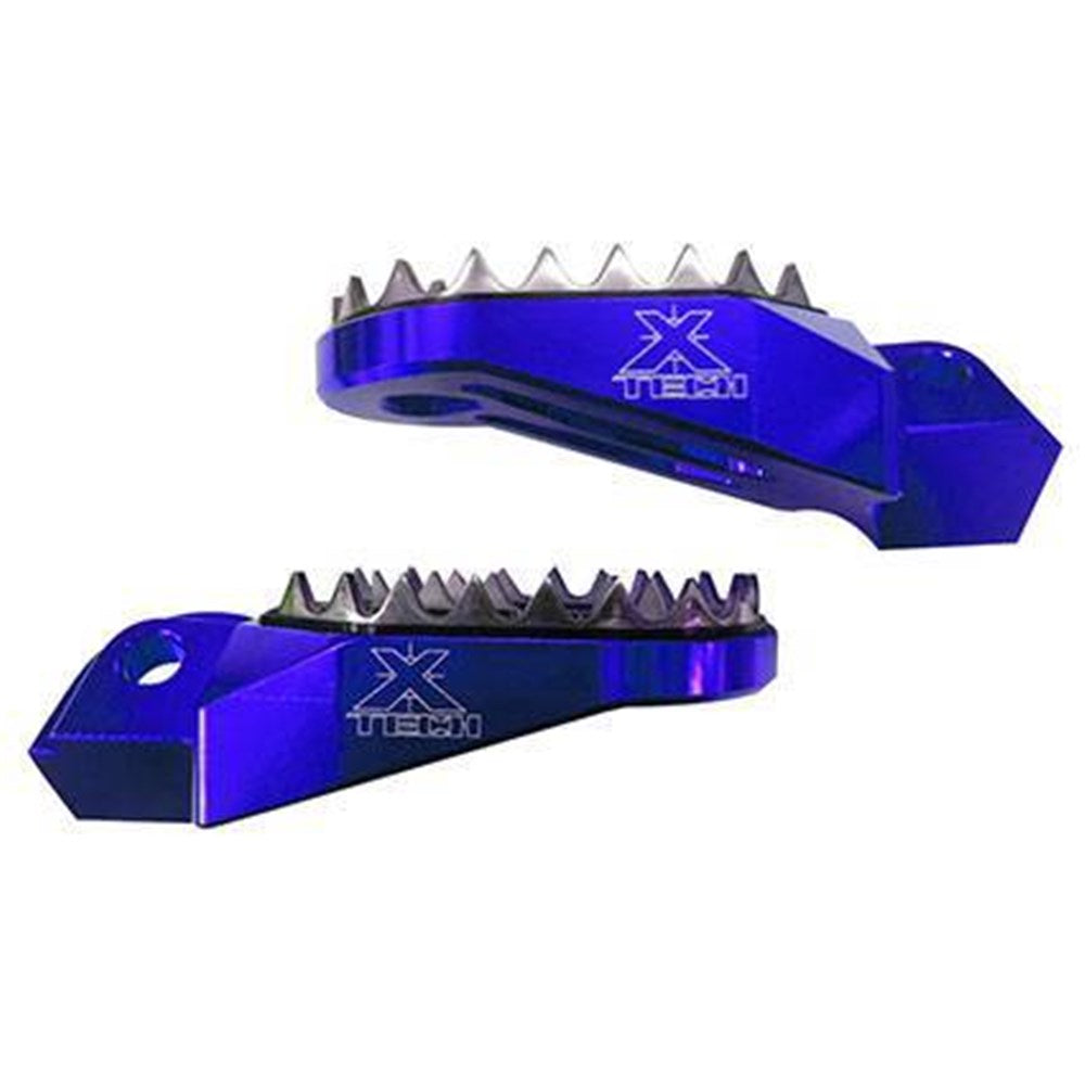 X TECH COMP F/PEGS KTM SX/SX-F/EXC/EXC-F 85-525 98-15/H/BERG FE/TE 02-14/HUSQ TC/FC/TE/FE 125-500 14-15 BLU