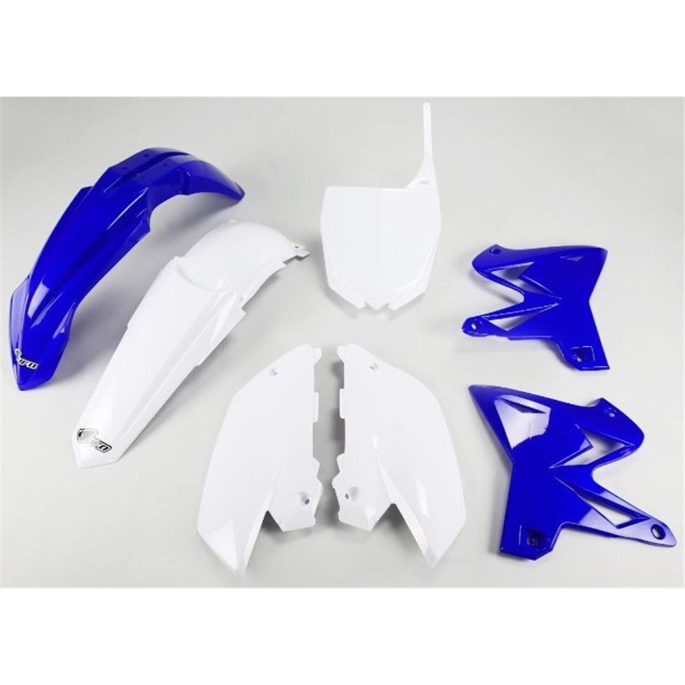 UFO YAMAHA PLASTICS KIT RESTYLE YZ125/250 03-14 BLK (WILL BECOME YAKIT312FE001) 