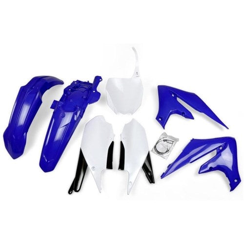 /UFO YAMAHA PLASTICS KIT YZ250F 19-23/YZ450F 18-22 WHT (WILL BECOME YAKIT321FE046) 