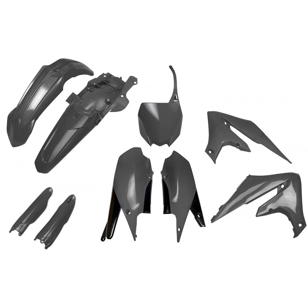 /UFO YAMAHA FULL PLASTICS KIT YZ250F 19-23/YZ450F 18-22 (YZ GREY) (WAS YAKIT321E090)