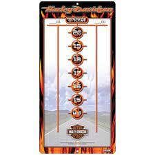 HARLEY-DAVIDSON MINI SCOREBOARD - DRY ERASE