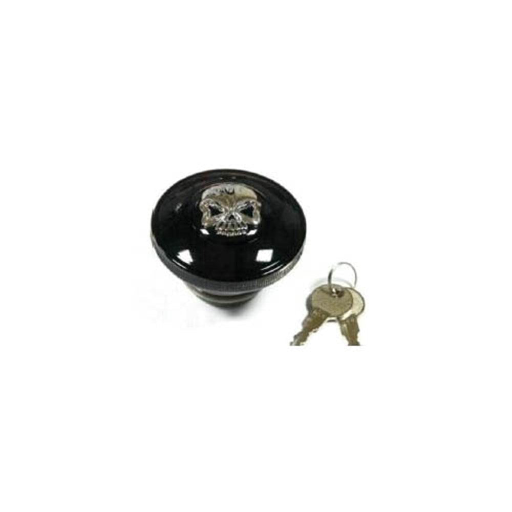 ZODIAC GASCAP SET LOCKING CHR SKULL 96-07
