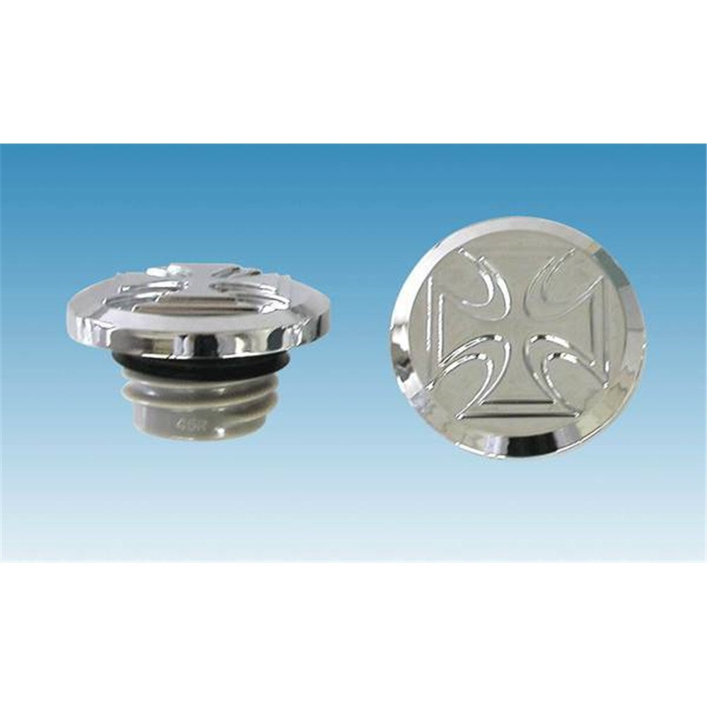 ZODIAC GASCAP SET MALTESE CROSS VENTED + DUMMY 2000 ON