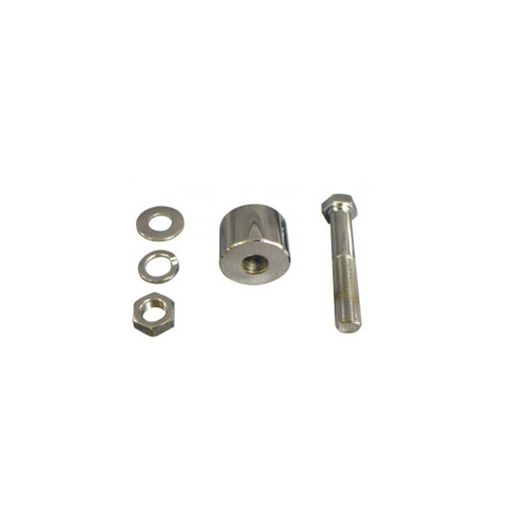 ZODIAC MOTOR MOUNT SPACER CHR 1.75 IN + 3.5 INCH BOLT