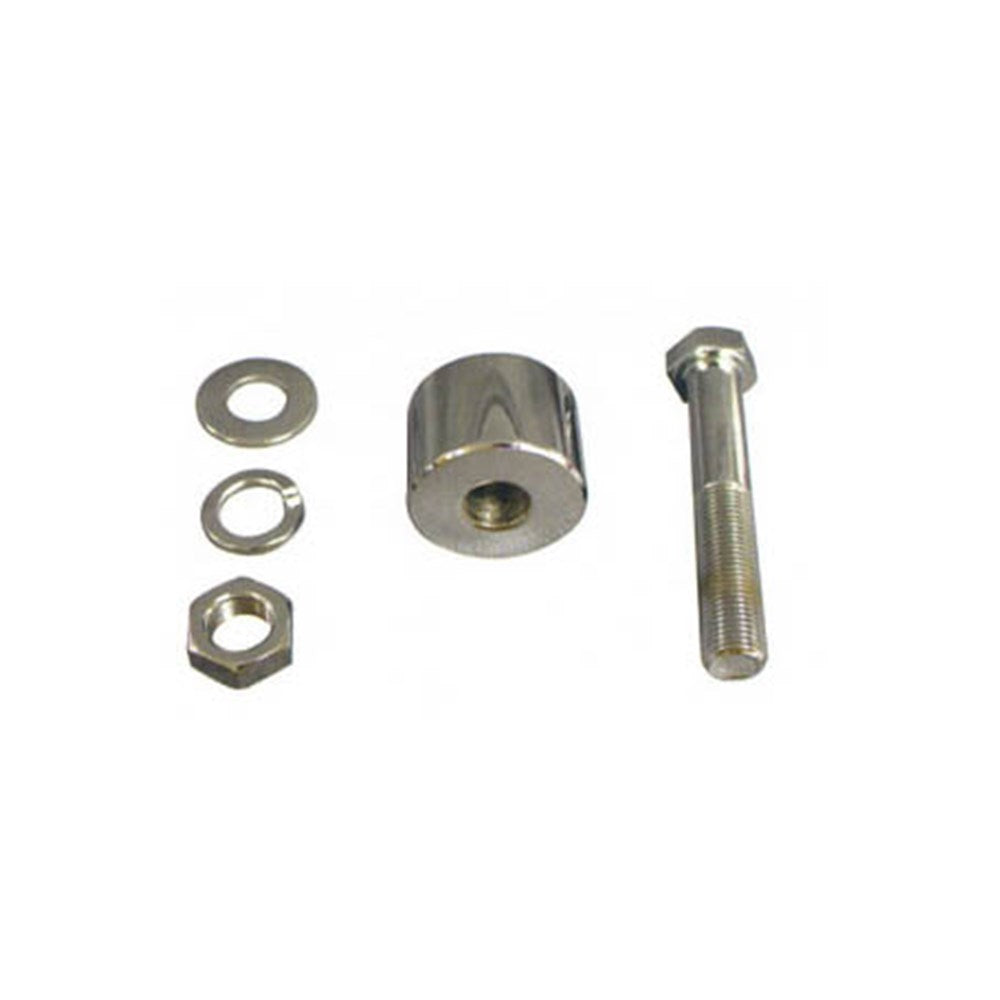 ZODIAC MOTOR MOUNT SPACER CHR 1.00 IN. + 3.0 INCH BOLT