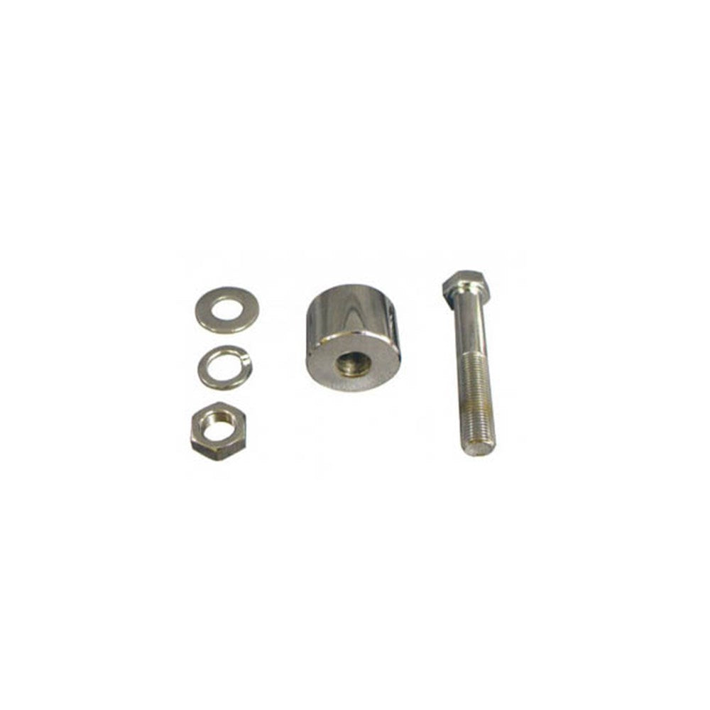 ZODIAC MOTOR MOUNT SPACER CHR 0.75 IN + 2.50 INCH BOLT