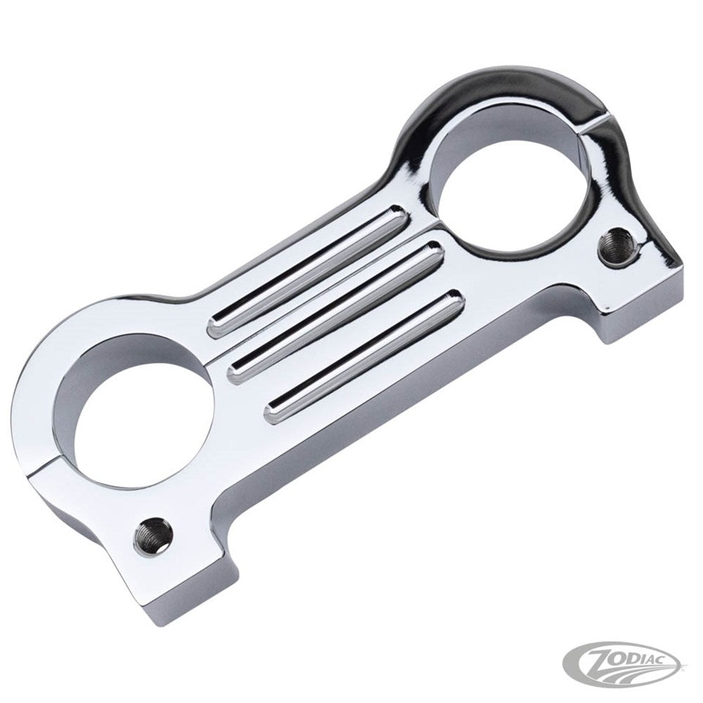 ZODIAC ELECTRONIC GAUGE MOUNT FOR T-BARS DYNA/SPORTSTER