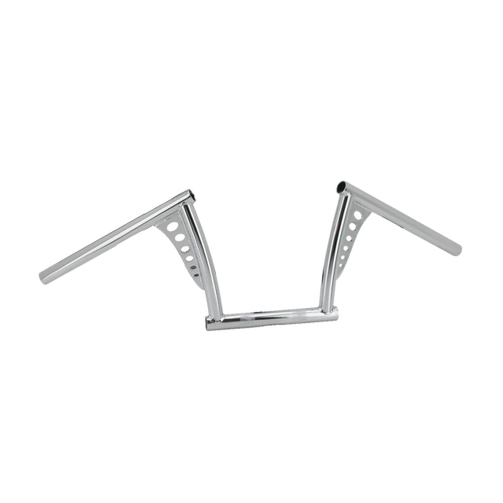 ZODIAC TOMAHAWK H/BAR CHR 7.5 INCH W/ RAW END CAP KIT INCL