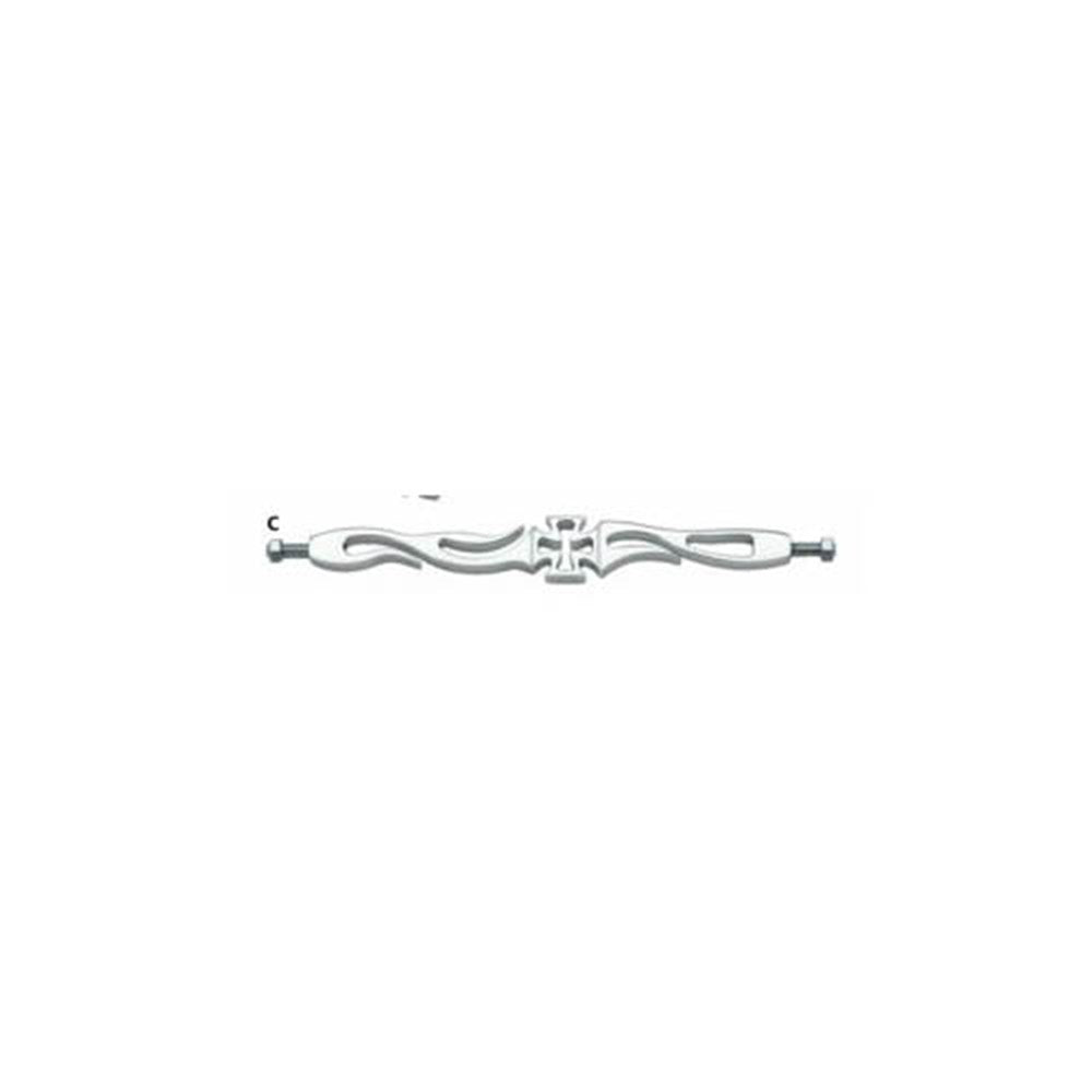 ZODIAC SHIFTROD MALTESE/FLAME 11-3/4 IN BILLET CHR