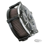 ZODIAC PANORAMA AIR CLEANER KIT BLK/CONTRAST CUT