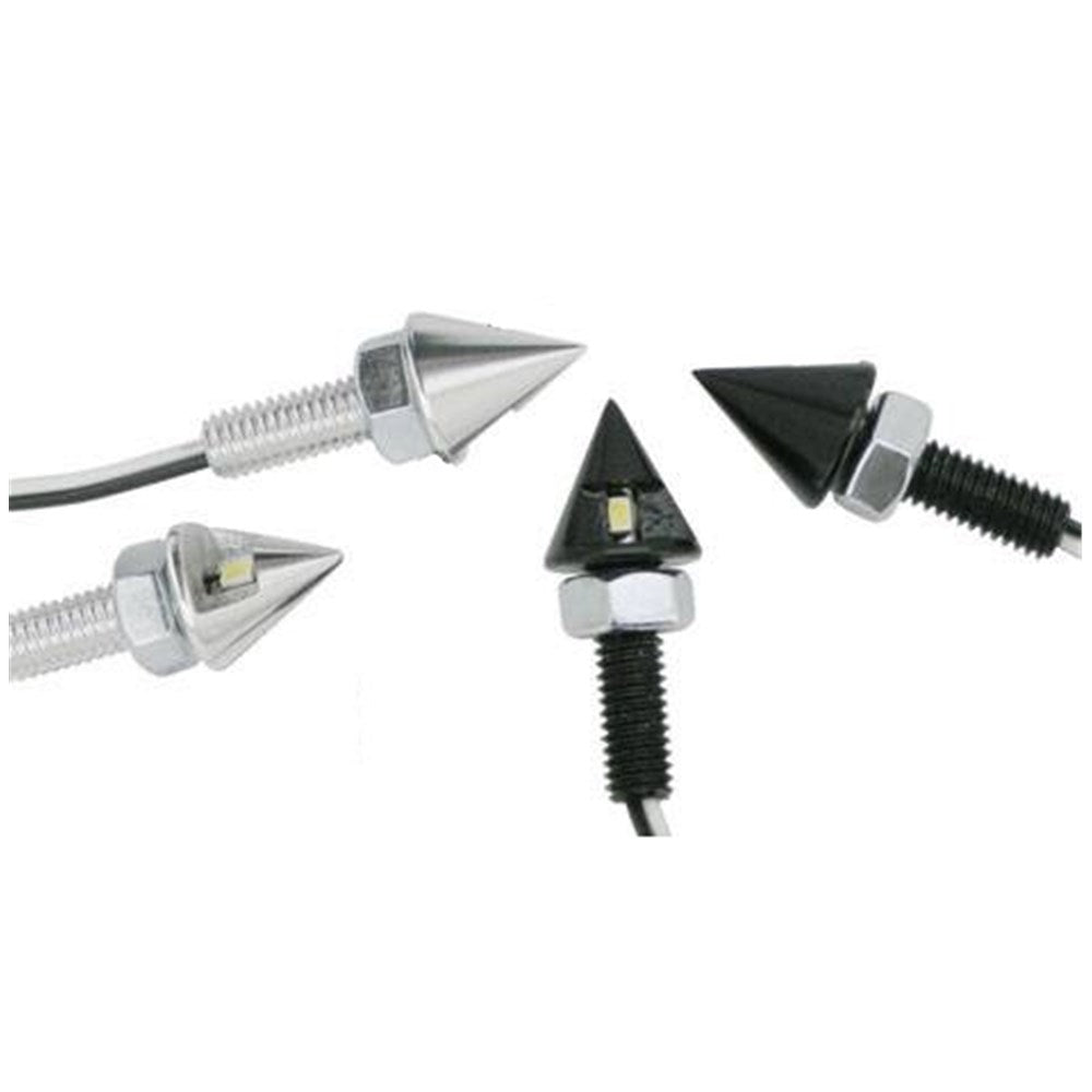 ZODIAC MINI LED LIC PLATE LIGHTS POINTED BLK
