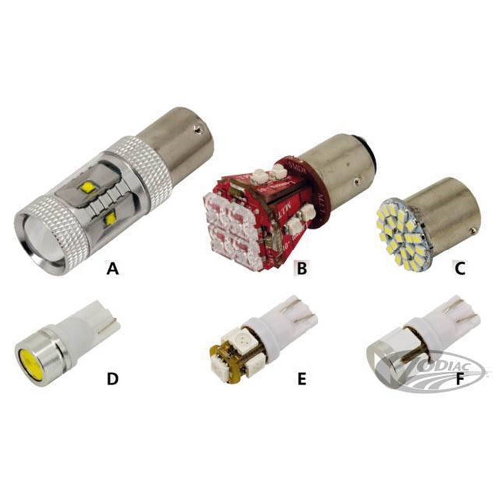 ZODIAC SYNAPSE LED BULB 12V RED 1157 STOP/TAIL