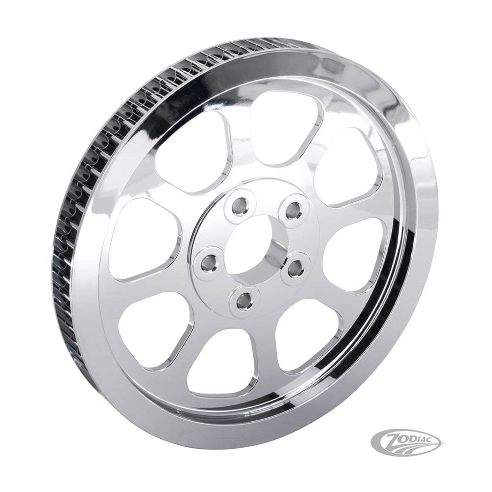 ZODIAC PULLEY CHROME 70T 2000 + LATER SOFTAIL