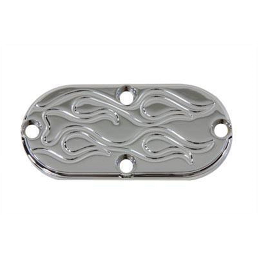 ZODIAC FLAMED OVAL INSPECTION COVER CHR [ONC01] 