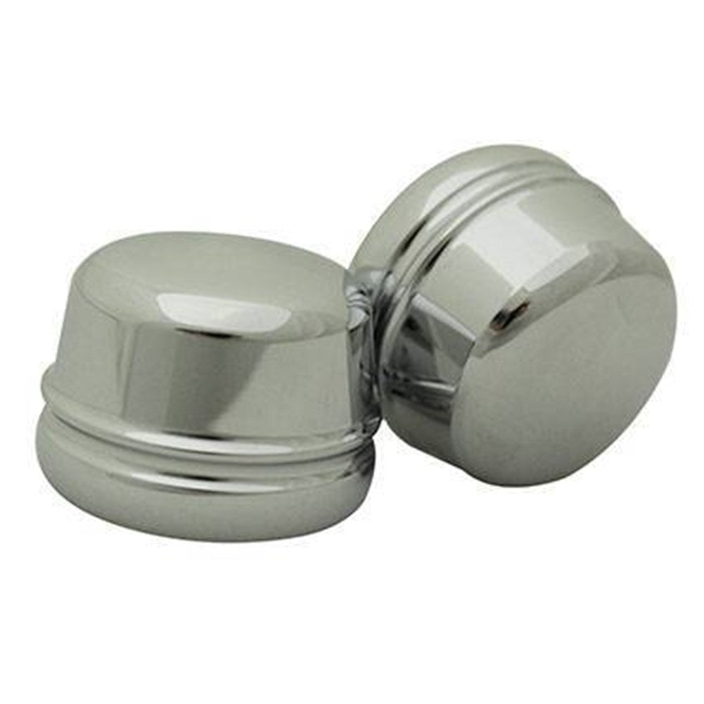 ZODIAC AXLE COVERS FRONT BLK FXD 04-07 FLT 00-07 [ONC01] 