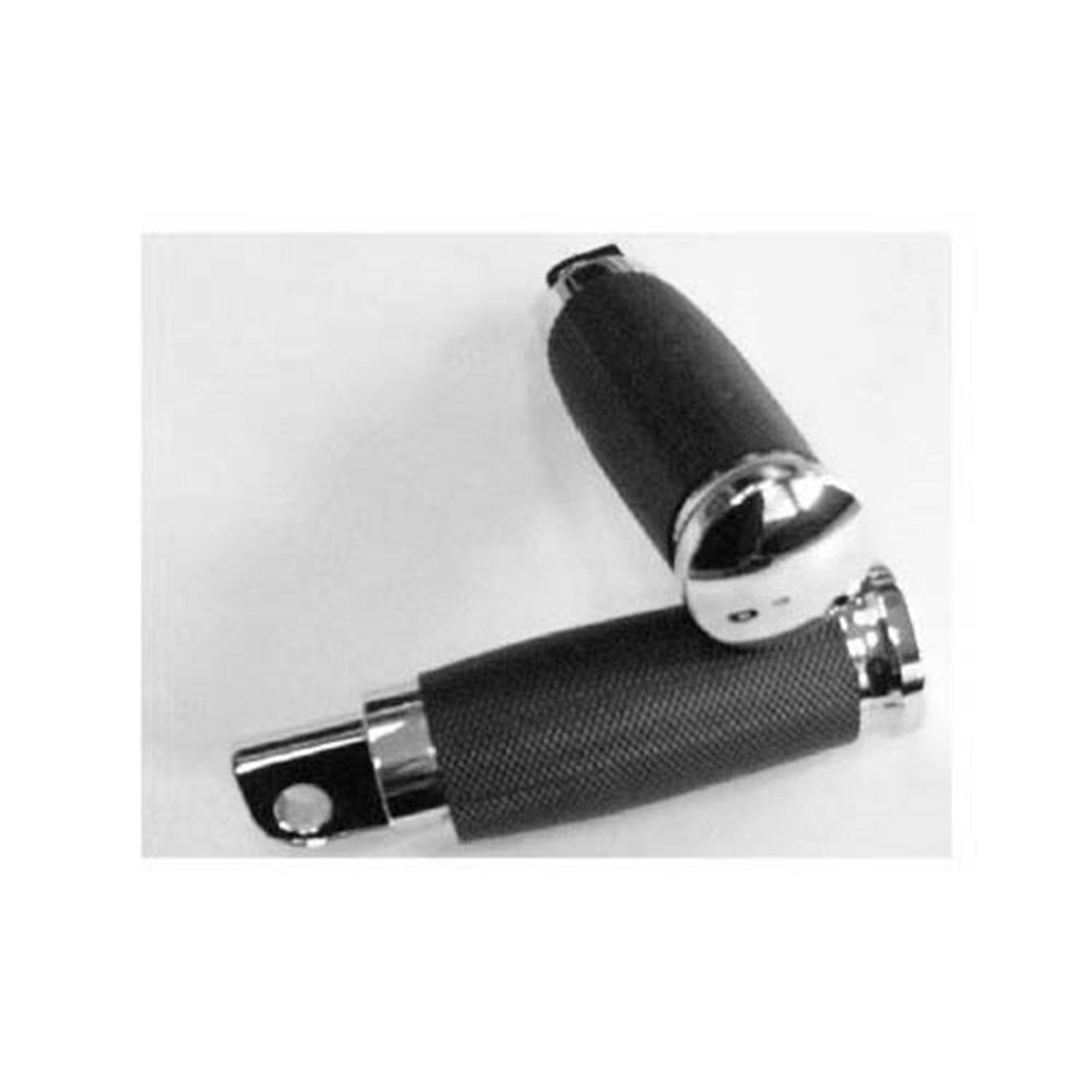 ZODIAC TORNADO II FOOTPEGS CHROME MALE MOUNT