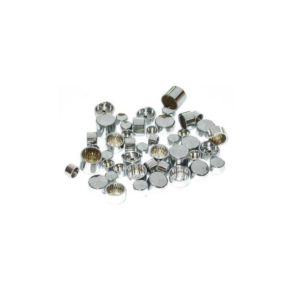 ZODIAC 12 PT SCREW COVER CHROME 1/4 (WRENCH SIZE) 10/PK [ONC01] 