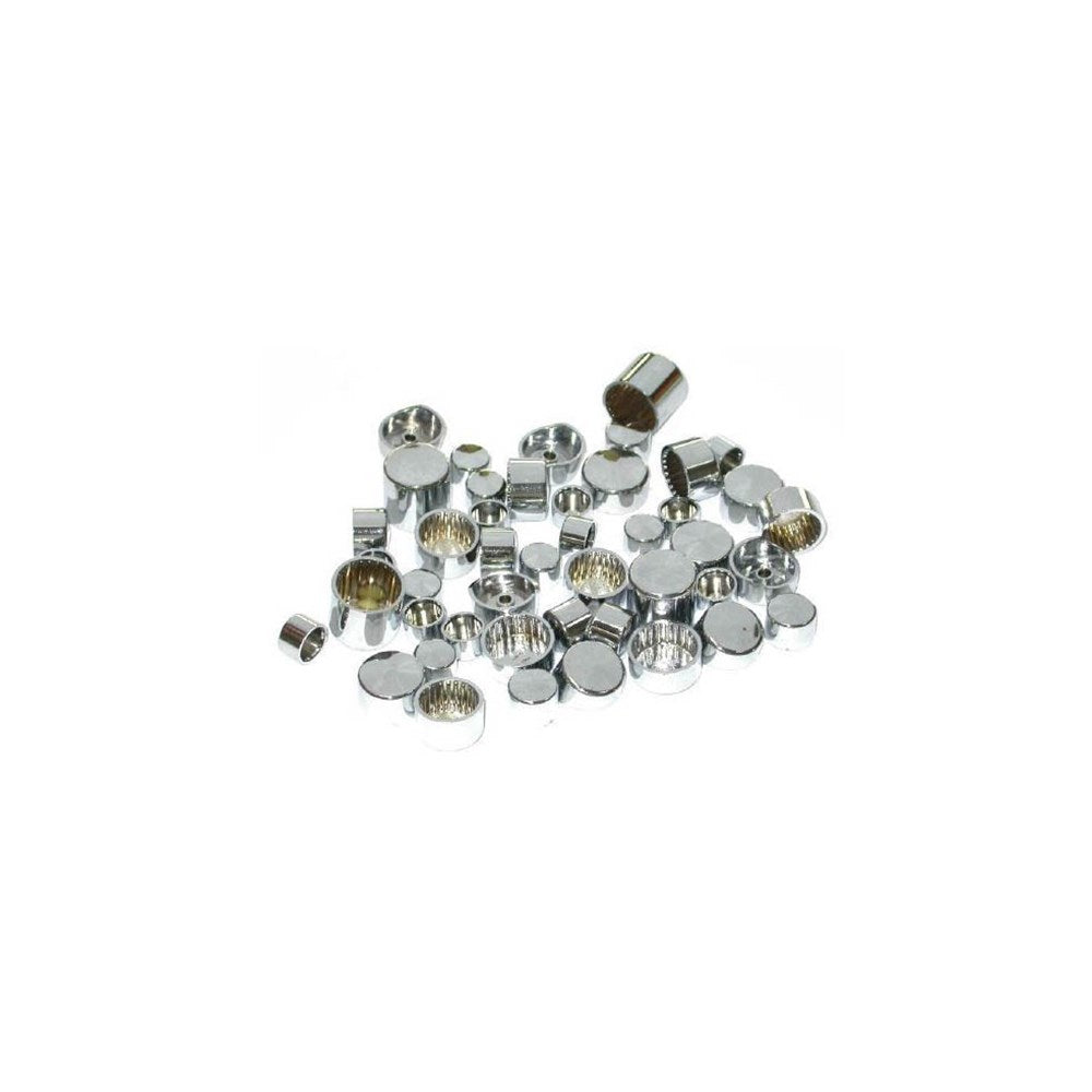 ZODIAC BOLT/NUT COVER CHROME 5/8 (WRENCH SIZE) HEX /WASHER 10/PK [ONC01] 