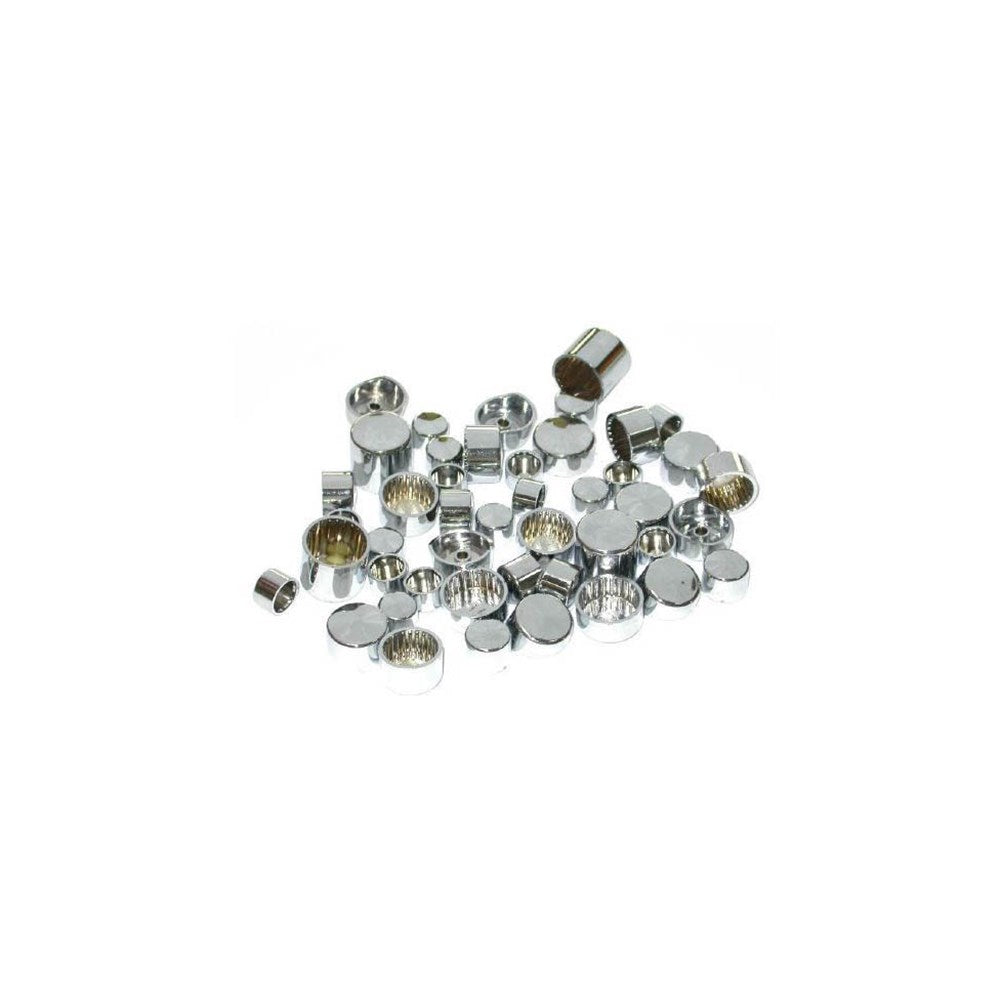 ZODIAC BOLT/NUT COVER CHROME DEEP 9/16 (WRENCH SIZE) HEX 10/PK [ONC01] 