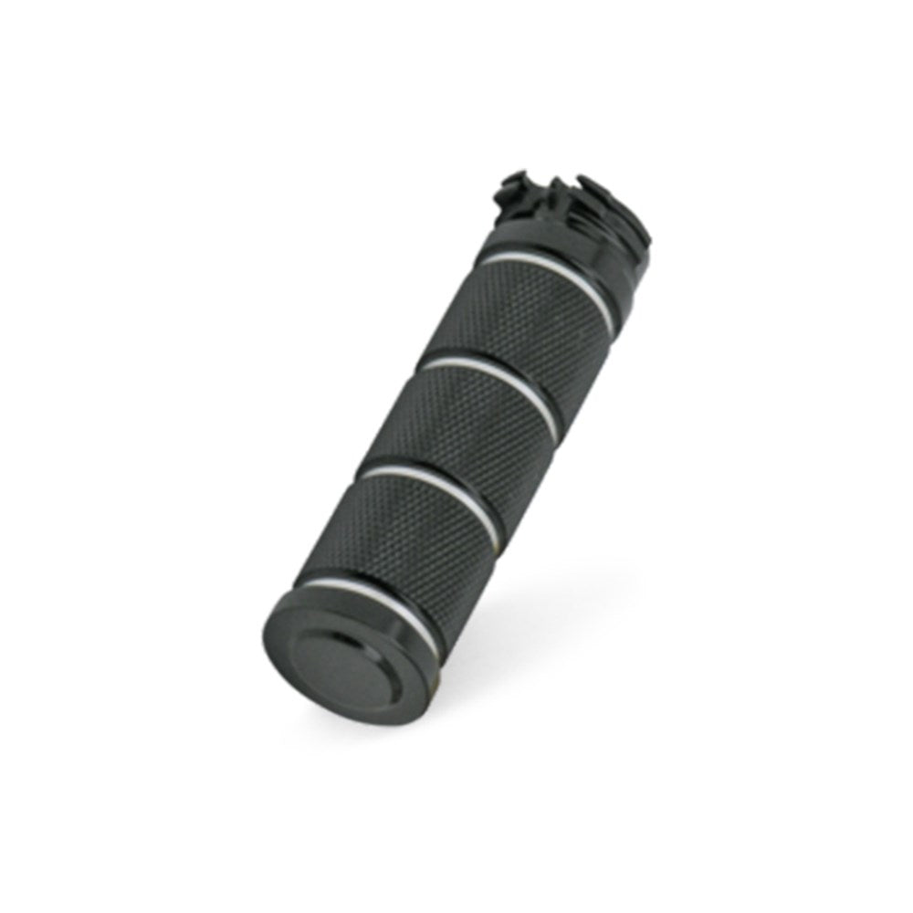 ZODIAC STROKER RETRO BLK ANO GRIP SET
