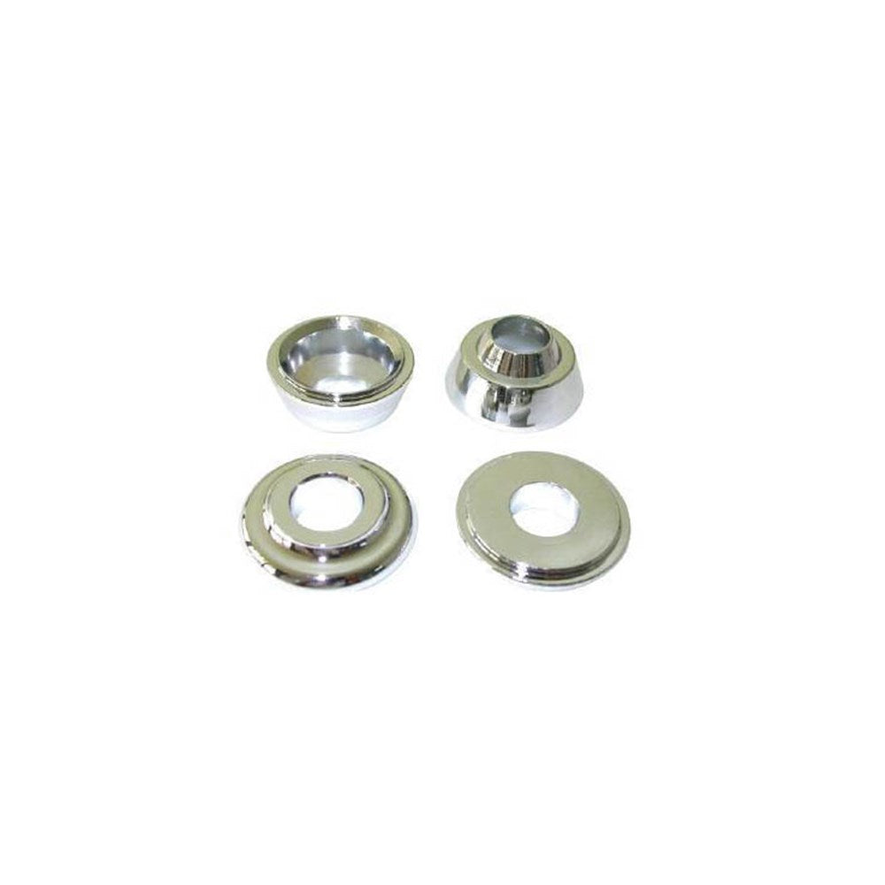ZODIAC SOLID H/BAR ADAPTORS CHROME UP TO 1972