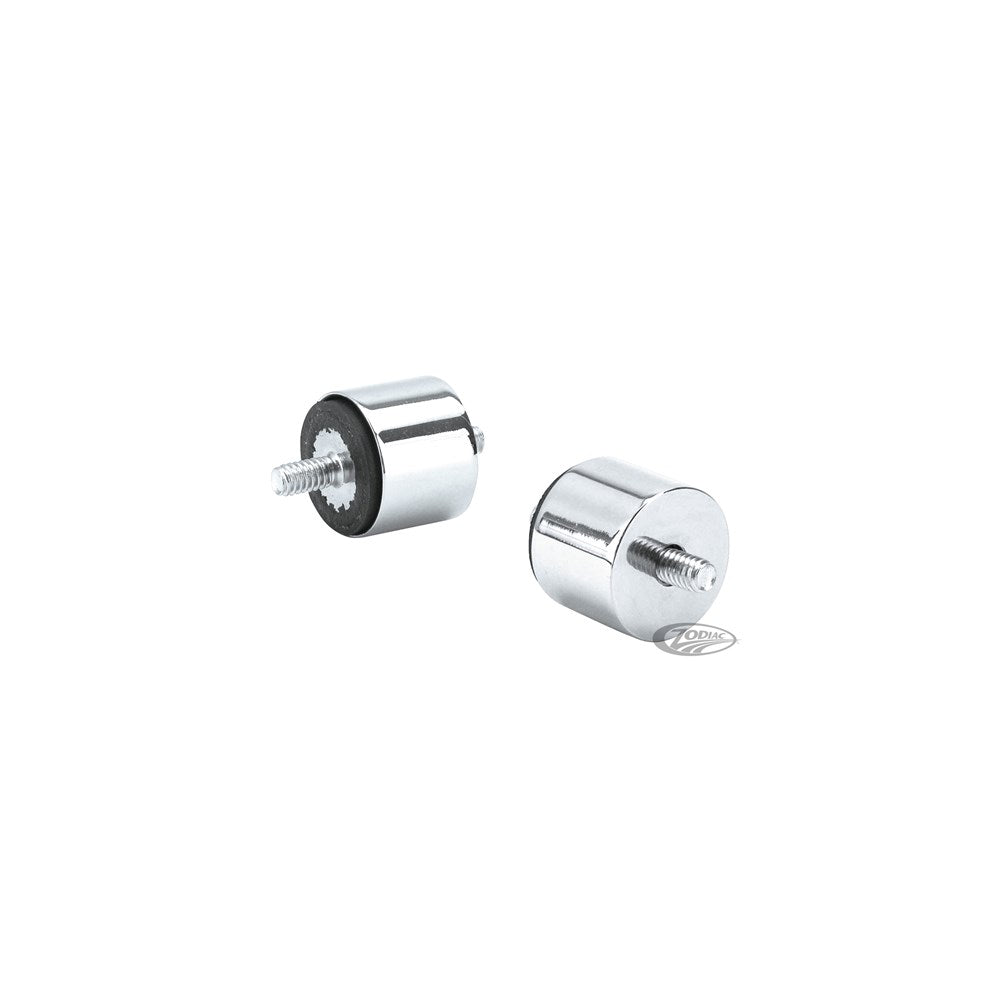 ZODIAC RUBBER MOUNT W/CHROME COVER