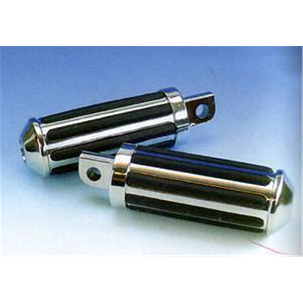 ZODIAC STREAMLINER RAIL FOOTPEGS MALE MOUNT