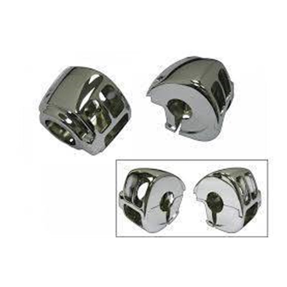 ZODIAC SWITCH HOUSING KIT CHROME 2011 ON S/TAIL 2012 ON DYNA [ONC01] 
